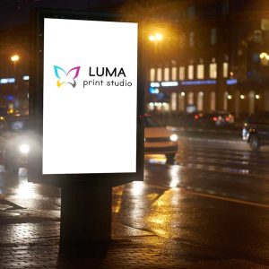 Luma city light poster
