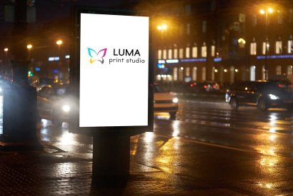 Luma city light poster