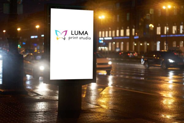 Luma city light poster