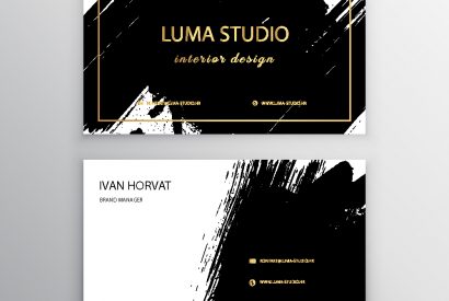 posjetnica Luma print studio vizitka