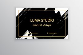 posjetnica Luma print studio vizitka