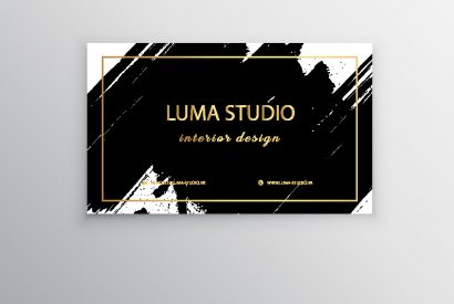 posjetnica Luma print studio vizitka