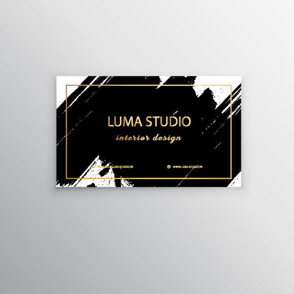 posjetnica Luma print studio vizitka