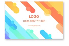 posjetnica Luma print studio vizitka
