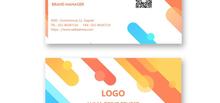 posjetnica Luma print studio vizitka