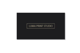 posjetnica Luma print studio vizitka