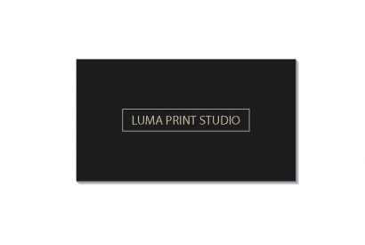 posjetnica Luma print studio vizitka