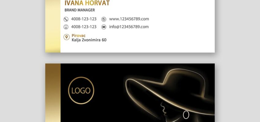 posjetnica Luma print studio vizitka