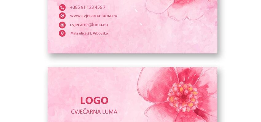 posjetnica Luma print studio vizitka