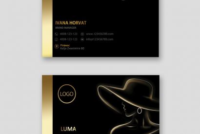 posjetnica Luma print studio vizitka