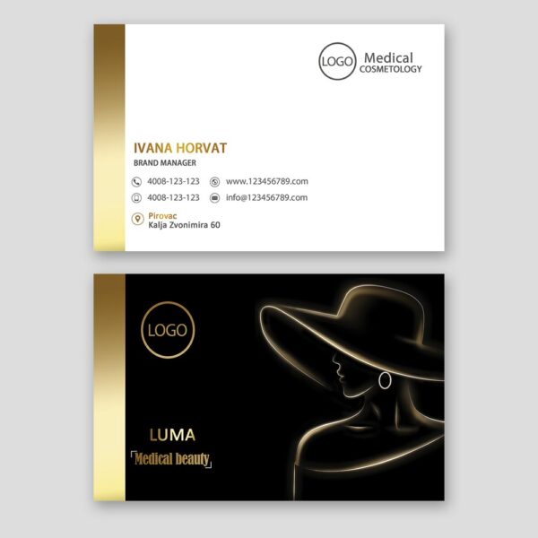 posjetnica Luma print studio vizitka
