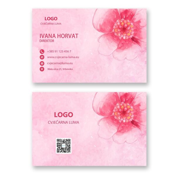 posjetnica Luma print studio vizitka