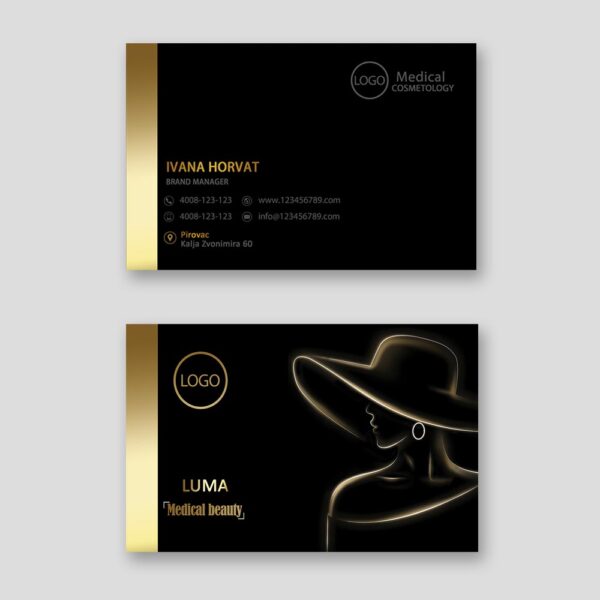 posjetnica Luma print studio vizitka